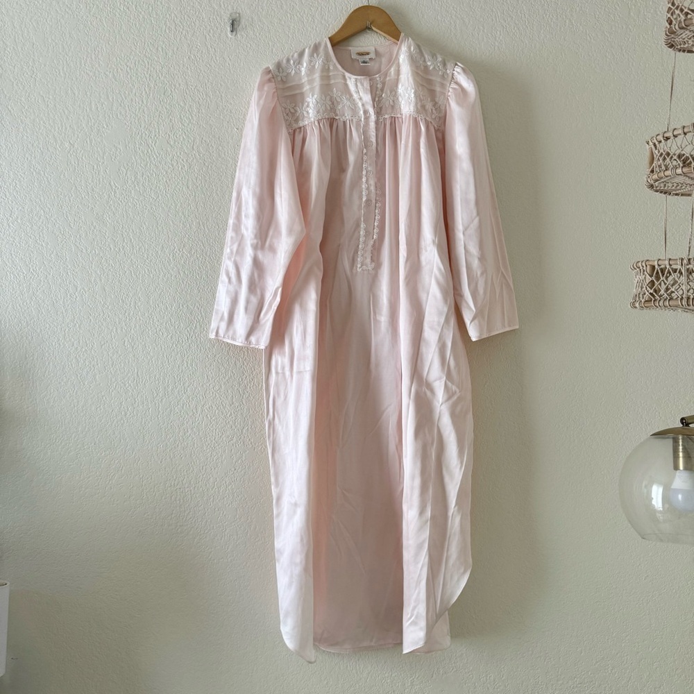 Vintage Talbots Satin Nightgown